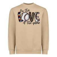 Mushroom for the love of the game baseball Heavyweight Sweatshirt - CowhideDigitalArt