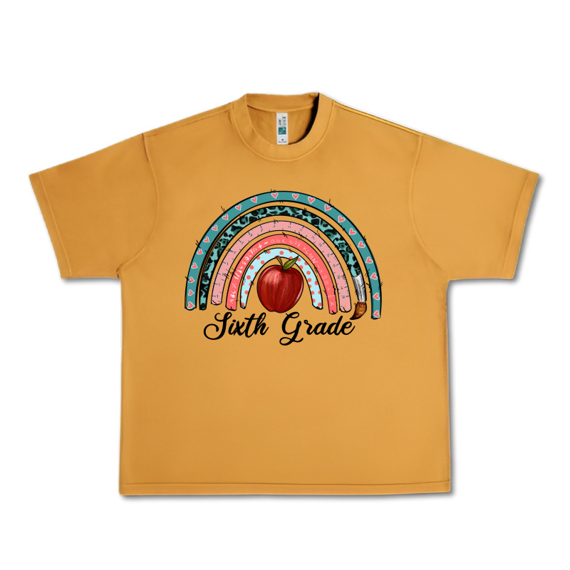 Sixth Grade Rainbow Urban Heavy Tee by RanaPortraitStore | Teevron