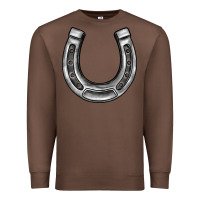 Chestnut horseshoe Premium Sweatshirt - BarkalooDesign