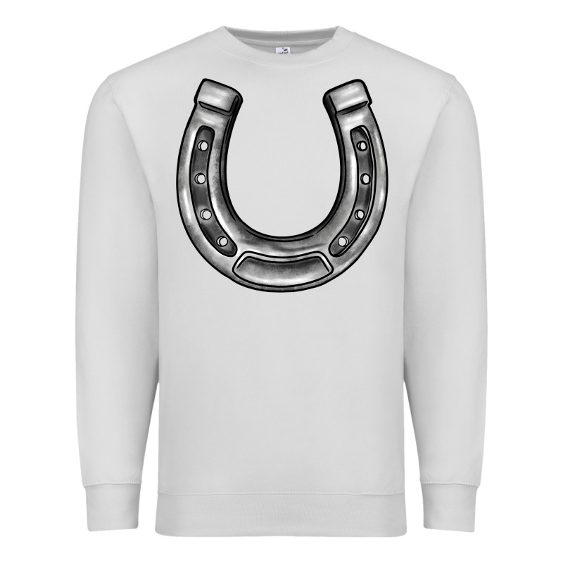 Horseshoe Premium Sweatshirt by BarkalooDesign | Teevron