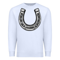 White horseshoe Premium Sweatshirt - BarkalooDesign