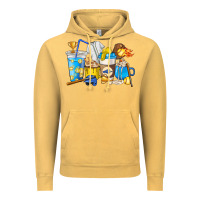 Vintage Mustard Softball coffee cups Vintage Hoodie - HowdyJamesFarm