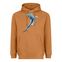 Meerkat humpback whale jumping Heavyweight Hoodie - BarkalooDesign