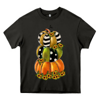 Asphalt pumpkin polka dot, sunflower Heavy Core Tee - JahusDesignShop