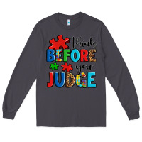 Smoke think before you judge Long Sleeve Tee - OliviaCreatesArt
