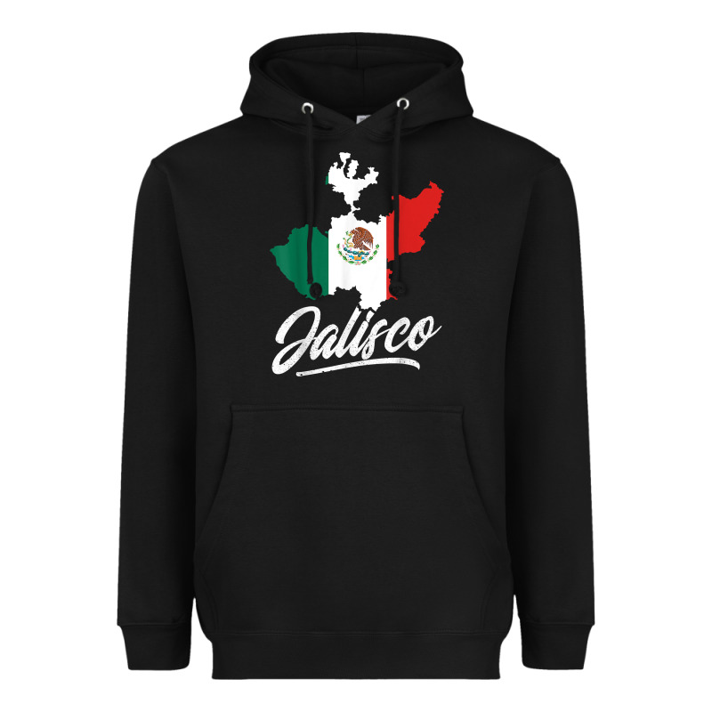 Mexico Jalisco Mexican Flag Gift Heavyweight Hoodie by trangStudio | Teevron