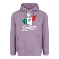 Lavender Mexico Jalisco Mexican Flag Gift Heavyweight Hoodie - trangStudio