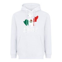 White Mexico Jalisco Mexican Flag Gift Heavyweight Hoodie - trangStudio