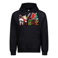 Black Christmas nurse Urban Hoodie - AdoDesignShop