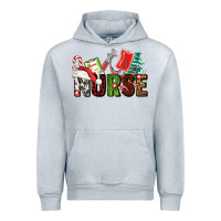Heather Grey Christmas nurse Urban Hoodie - AdoDesignShop