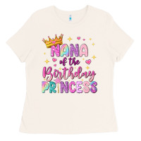 Bone nana of the birthday princess Ladies Tee - NancyCooperArtShop