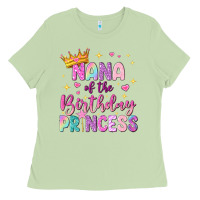 Matcha nana of the birthday princess Ladies Tee - NancyCooperArtShop