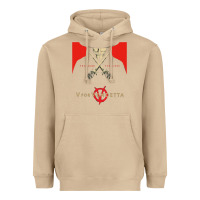Mushroom V For Vendetta Freedom Forever Heavyweight Hoodie - trangStudio