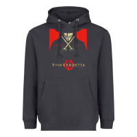 Smoke V For Vendetta Freedom Forever Heavyweight Hoodie - trangStudio