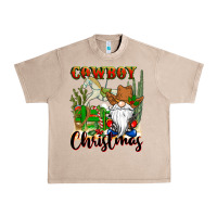 Cowboy Christmas Gnome Urban Heavy Tee | Teevron