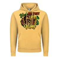Vintage Mustard Black history Vintage Hoodie - HowdyJamesFarm