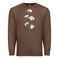 Chestnut cotton Premium Sweatshirt - BarkalooDesign