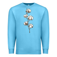 Ocean Blue cotton Premium Sweatshirt - BarkalooDesign