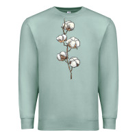 Seafoam cotton Premium Sweatshirt - BarkalooDesign