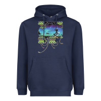 Navy Yes Yessongs Heavyweight Hoodie - trangStudio