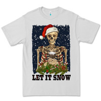 Dove Grey let it snow Premium Tee - RanaPortraitStore