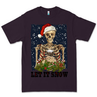 Plum let it snow Premium Tee - RanaPortraitStore