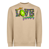 Mushroom love summer Heavyweight Sweatshirt - CowhideDigitalArt