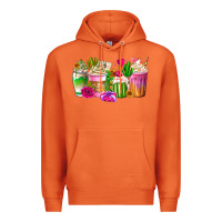Carrot Stuck On You Cup Premium Hoodie - CowhideDigitalArt