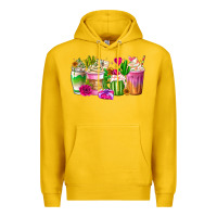 Lemon Stuck On You Cup Premium Hoodie - CowhideDigitalArt