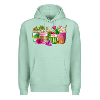 Seafoam Stuck On You Cup Premium Hoodie - CowhideDigitalArt