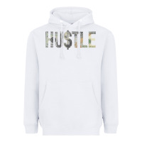 White Hustle 100 Dollar Bill Christmas Gift entrepreneur Heavyweight Hoodie - trangStudio