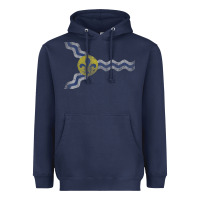 Navy St Louis Missouri Flag Vintage Faded Home Family Heavyweight Hoodie - trangStudio