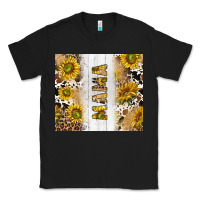 Black western mother's day mama with cowhide and sunflowers tumbler tbs Classic Tee - TumblerDesignByShophia