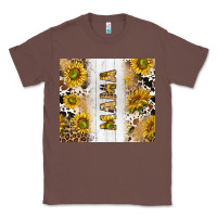 Chestnut western mother's day mama with cowhide and sunflowers tumbler tbs Classic Tee - TumblerDesignByShophia