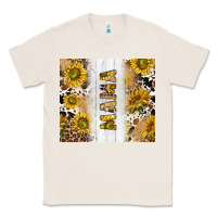 Natural western mother's day mama with cowhide and sunflowers tumbler tbs Classic Tee - TumblerDesignByShophia