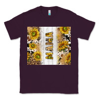 Western Mother's Day Mama With Cowhide And Sunflowers Tumbler Tbs Classic Tee | Teevron