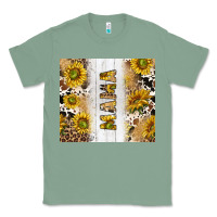 Sage western mother's day mama with cowhide and sunflowers tumbler tbs Classic Tee - TumblerDesignByShophia