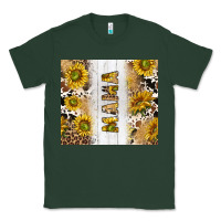 Sports Green western mother's day mama with cowhide and sunflowers tumbler tbs Classic Tee - TumblerDesignByShophia