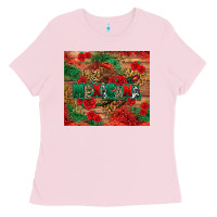 Bubblegum Pink Mexicana Ladies Tee - texasbilliewilder