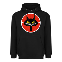 Black black cat squadron taiwanese u 2 spy plane emblem gift tank top Heavyweight Hoodie - trangStudio