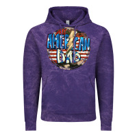 Cloud Purple All american dad 4th of july Vintage Hoodie - CowGirlArtShop