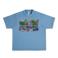 Pebble Blue volunteer coordinator mardi gras cowgirl Urban Heavy Tee - CowGirlArtShop