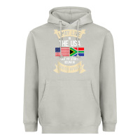 Moon Dust South Africa American Flag USA South African Roots Gifts Heavyweight Hoodie - trangStudio