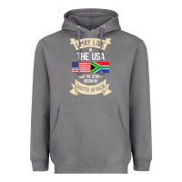 Storm South Africa American Flag USA South African Roots Gifts Heavyweight Hoodie - trangStudio