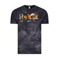 Cloud Black fall nurse Vintage Tee - RanaPortraitStore