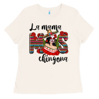 Bone La Mama Mos Chingona Ladies Tee - texasbilliewilder