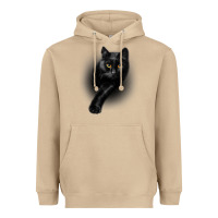 Mushroom Black Cat Yellow EyesCats Tee Shirt Gifts Heavyweight Hoodie - trangStudio
