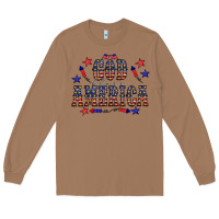 Toasted Coconut 4 july god bless america western Long Sleeve Tee - CowCowDesign