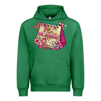Emerald pink cancer ribbon and october calendar Urban Hoodie - AdoDesignShop