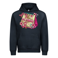 Navy pink cancer ribbon and october calendar Urban Hoodie - AdoDesignShop